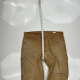 Dickies Carpenter Pants - 36W 31L Brown Cotton