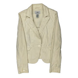 Armani Exchange Blazer - Small Cream Cotton
