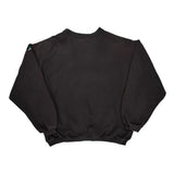 Equipment Adidas Equipment Oversized Sweatshirt - Large Black Cotton Blend
