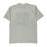 Malone Tigers Cotton Net Single Stitch T-Shirt - Large White Cotton