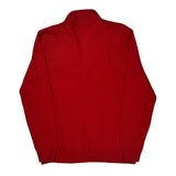 Polo By Ralph Lauren 1/4 Zip - XL Red Cotton