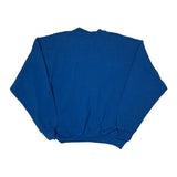 Giants Hanes Football Sweatshirt - 2XL Blue Cotton Blend