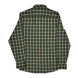 Lee Checked Shirt - Medium Green Cotton