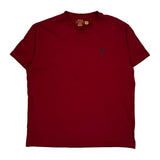 Polo By Ralph Lauren T-Shirt - Medium Red Cotton