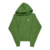 Reverse Weave Champion Hoodie - XS Green Cotton