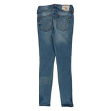 True Religion Skinny Jeans - 26W UK 4 Light Wash Cotton Blend