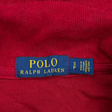 Polo By Ralph Lauren 1/4 Zip - Small Red Cotton