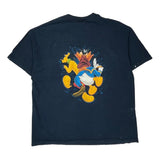 Disney Cartoon T-Shirt - 2XL Navy Cotton
