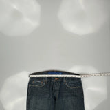 Levis 527 Boot Cut Jeans - 36W 32L Blue Cotton