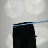 Dickies Carpenter Carpenter Trousers - 32W 30L Black Cotton