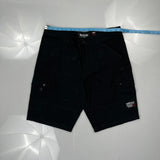 Ecko Unltd Cargo Shorts - 34W 12L Black Cotton