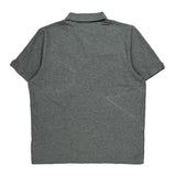 Puma Polo Shirt - Large Grey Cotton