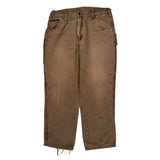 Dickies Carpenter Pants - 32W 28L Brown Cotton