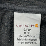 Age 8-10 Carhartt Hoodie - Small Black Cotton