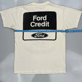 Ford & The Hornets Fordham Graphic T-Shirt - Medium White Cotton