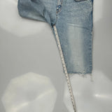 True Religion Denim Shorts - 38W 10L Light Wash Cotton