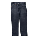 501 Levis Jeans - 32W 31L Gray Cotton