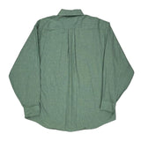 Tommy Hilfiger Checked Shirt - Large Green Cotton