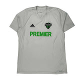 Premier Adidas Football Shirt - Large White Polyester