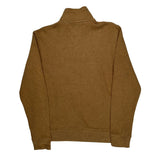 Tommy Hilfiger 1/4 Zip - Medium Brown Cotton