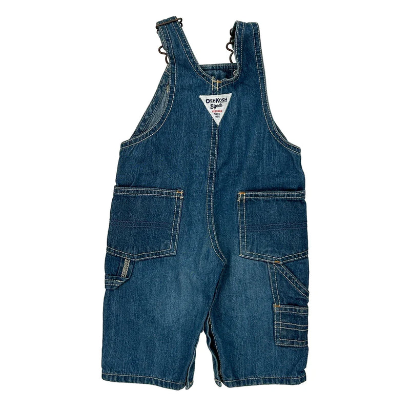 Age 3 Months Oshkosh Dungarees - 4XS Blue Cotton