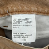 Dickies Carpenter Pants - 34W 30L Brown Cotton