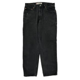 Levis Jeans - 31W 29L Black Cotton