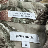 Pierre Cardin Floral Hawaiian Shirt - XL Multicoloured Viscose