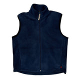 Woolrich Fleece Vest - Large Navy Polyester