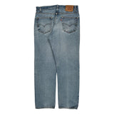 Levis 505 Jeans - 34W 32L Light Wash Denim