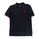 Crafted With Pride True Religion Polo Shirt - Medium Red Cotton