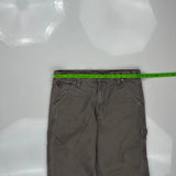 Craftsman Carpenter Trousers - 33W 32L Grey Cotton