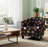 Anyseat Christmas Black Chair Cover – Dustproof Tub Slipcover for Home Décor