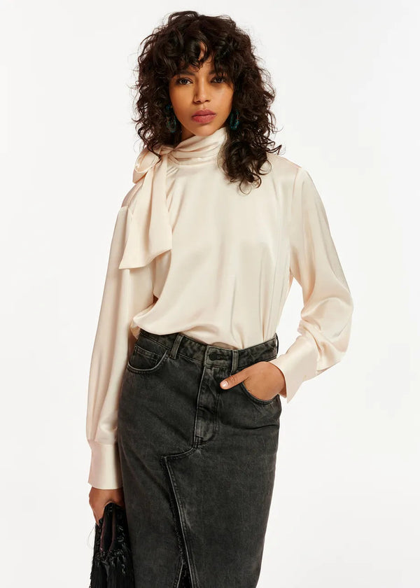 Blouse Esatin Off-White