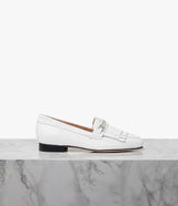 ELAN WHITE SILKY TUMBLE LEATHER