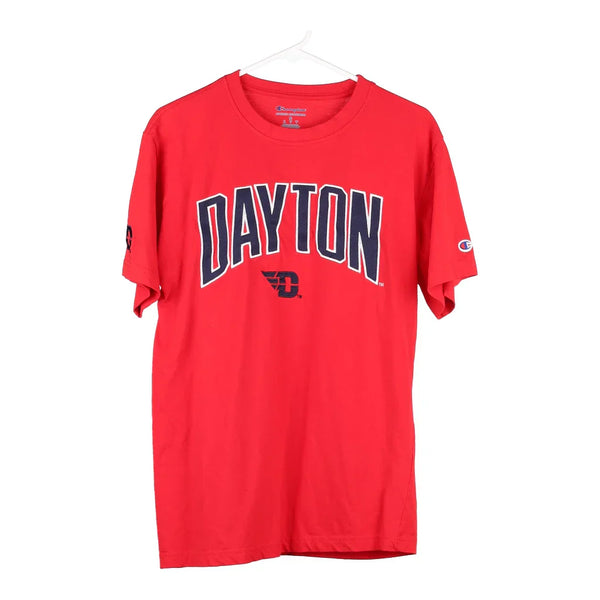 Vintage red Dayton Champion T-Shirt - mens medium