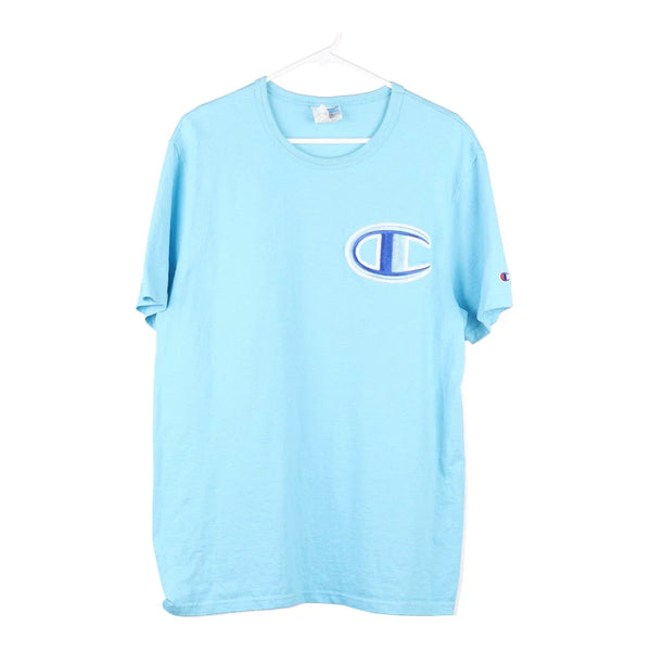 Vintage blue Champion T-Shirt - mens large