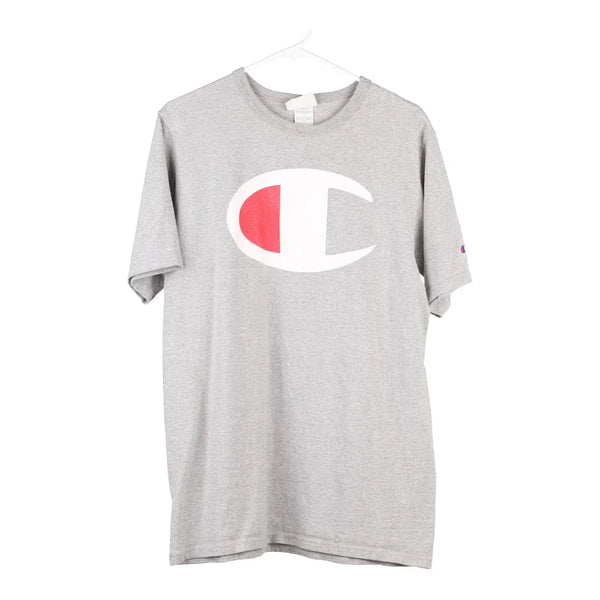 Vintage grey Champion T-Shirt - mens large