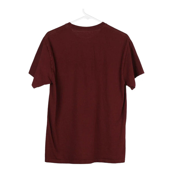 Vintage burgundy Rowan Univeristy Champion T-Shirt - mens medium