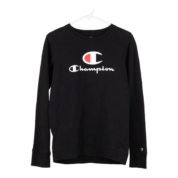 Vintage black Champion Sweatshirt - womens small