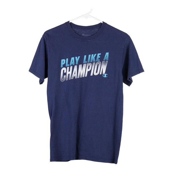 Vintage blue Play like a Champion Champion T-Shirt - mens small