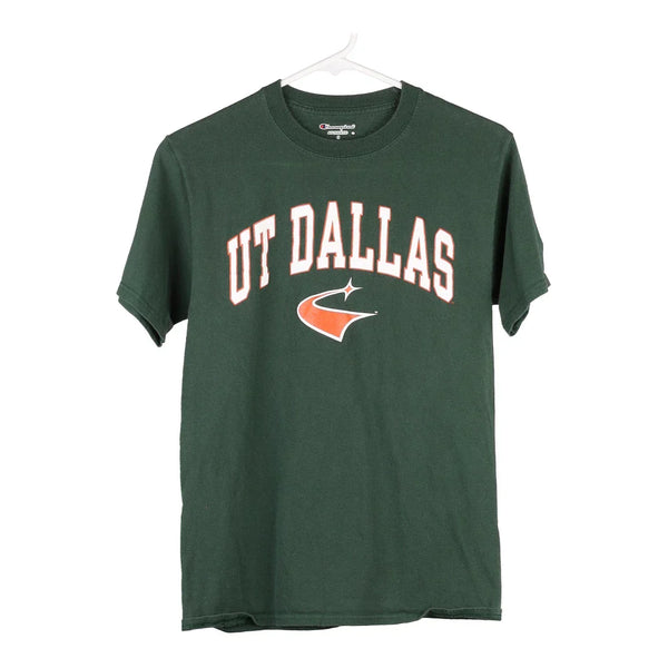 Vintage green UT Dallas Champion T-Shirt - womens small