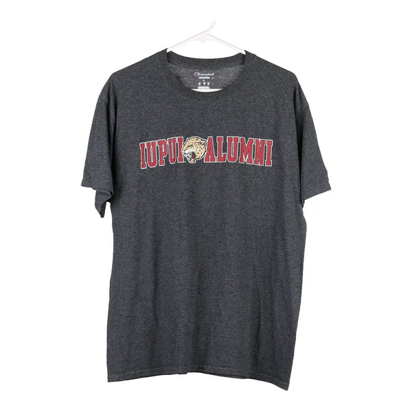 Vintage grey IUPUI Alumni Champion T-Shirt - mens large