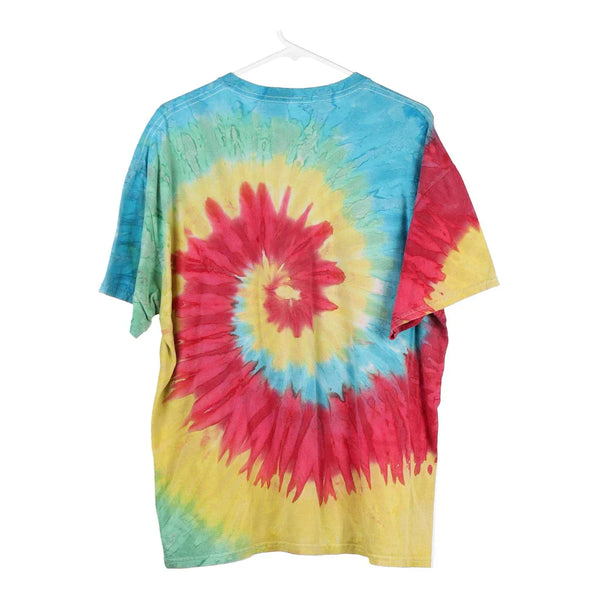 Vintage multicoloured H T-Shirt - mens x-large