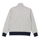 Age 13 Kappa Zip Up - Medium Grey Cotton