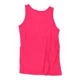 Age 10 Kappa Spellout Vest - Medium Pink Cotton