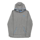 Age 16 Puma Hoodie - XL Grey Cotton Blend