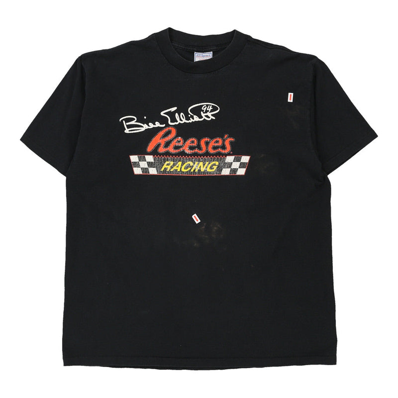 Vintage black Bill Elliott 94 All Sport T-Shirt - mens x-large