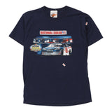 Vintage blue Winners Circle T-Shirt - mens medium