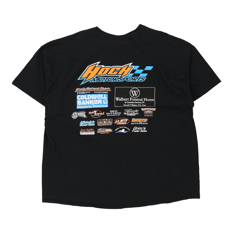 Vintage black Hoch Motorsports Gildan T-Shirt - mens xxx-large